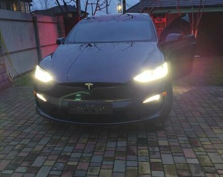 Сірий Тесла Модель Х, об'ємом двигуна 0 л та пробігом 27 тис. км за 52900 $, фото 1 на Automoto.ua