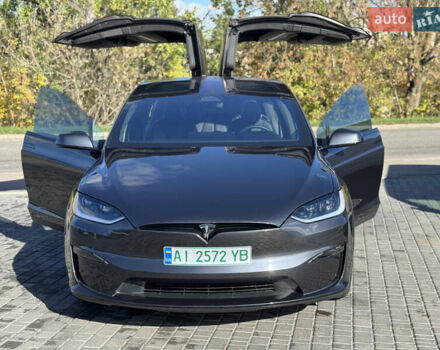 Тесла Модель Х 2024 у Києві на Automoto.ua Сірий Тесла Модель Х, об'ємом двигуна 0 л та пробігом 6 тис. км за 66300 $, фото 15 на Automoto.ua