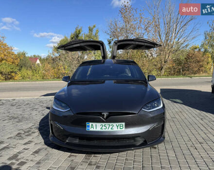 Тесла Модель Х 2024 у Києві на Automoto.ua Сірий Тесла Модель Х, об'ємом двигуна 0 л та пробігом 6 тис. км за 66300 $, фото 25 на Automoto.ua