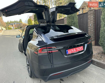 Серый Тесла Модель Х, объемом двигателя 0 л и пробегом 1 тыс. км за 70000 $, фото 14 на Automoto.ua