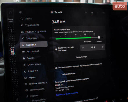 Сірий Тесла Модель Х, об'ємом двигуна 0 л та пробігом 10 тис. км за 70000 $, фото 63 на Automoto.ua