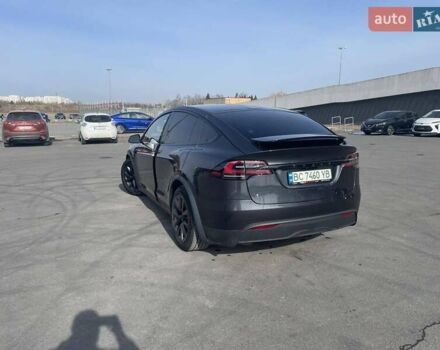 Серый Тесла Модель Х, объемом двигателя 0 л и пробегом 1 тыс. км за 53000 $, фото 5 на Automoto.ua