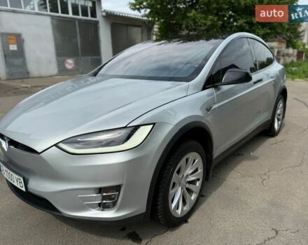 Сірий Тесла Модель Х, об'ємом двигуна 0 л та пробігом 72 тис. км за 23500 $, фото 1 на Automoto.ua