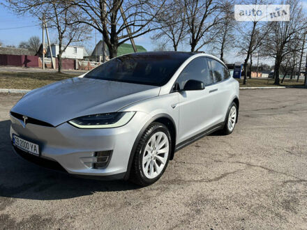 Сірий Тесла Модель Х, об'ємом двигуна 0 л та пробігом 69 тис. км за 34999 $, фото 1 на Automoto.ua