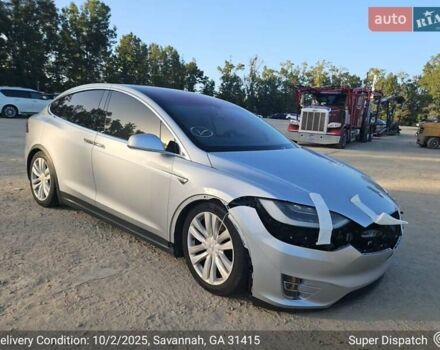 Серый Тесла Модель Х, объемом двигателя 0 л и пробегом 90 тыс. км за 18300 $, фото 1 на Automoto.ua