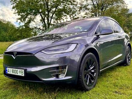 Сірий Тесла Модель Х, об'ємом двигуна 0.42 л та пробігом 149 тис. км за 25500 $, фото 1 на Automoto.ua
