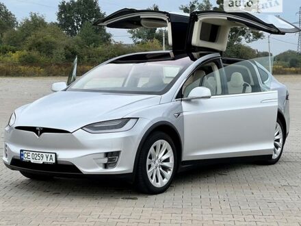 Тесла Модель Х 2018 у Чернівцях на Automoto.ua Сірий Тесла Модель Х, об'ємом двигуна 0 л та пробігом 91 тис. км за 64500 $, фото 1 на Automoto.ua