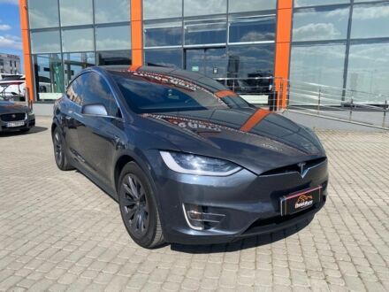 Сірий Тесла Модель Х, об'ємом двигуна 100 л та пробігом 123 тис. км за 23500 $, фото 1 на Automoto.ua