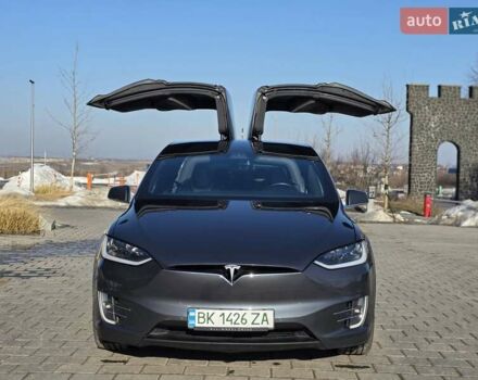 Сірий Тесла Модель Х, об'ємом двигуна 0 л та пробігом 166 тис. км за 20650 $, фото 1 на Automoto.ua
