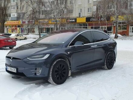 Сірий Тесла Модель Х, об'ємом двигуна 0 л та пробігом 109 тис. км за 41000 $, фото 1 на Automoto.ua