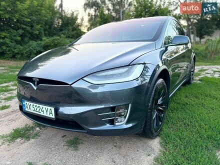 Сірий Тесла Модель Х, об'ємом двигуна 0 л та пробігом 82 тис. км за 25400 $, фото 1 на Automoto.ua