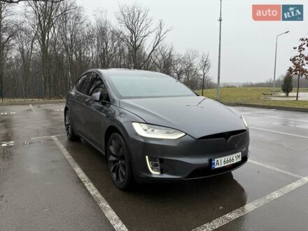 Тесла Модель Х 2019 у Києві на Automoto.ua Сірий Тесла Модель Х, об'ємом двигуна 0 л та пробігом 80 тис. км за 36900 $, фото 1 на Automoto.ua