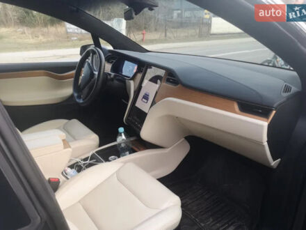 Сірий Тесла Модель Х, об'ємом двигуна 0 л та пробігом 74 тис. км за 57000 $, фото 1 на Automoto.ua