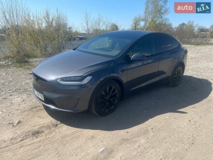Сірий Тесла Модель Х, об'ємом двигуна 0 л та пробігом 36 тис. км за 38500 $, фото 1 на Automoto.ua