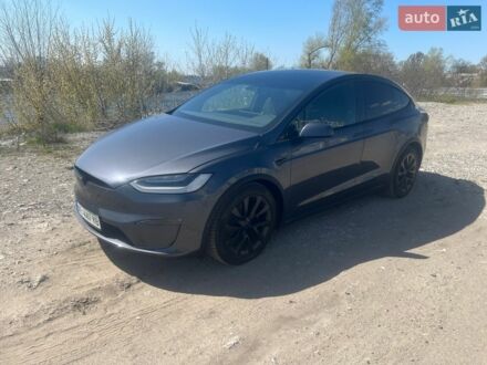 Сірий Тесла Модель Х, об'ємом двигуна 0 л та пробігом 36 тис. км за 39000 $, фото 1 на Automoto.ua