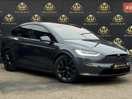 Серый Тесла Модель Х, объемом двигателя 0 л и пробегом 29 тыс. км за 47900 $, фото 1 на Automoto.ua