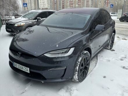 Серый Тесла Модель Х, объемом двигателя 0 л и пробегом 103 тыс. км за 41000 $, фото 1 на Automoto.ua