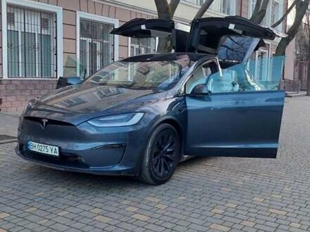 Тесла Модель Х 2022 у Одесі на Automoto.ua Сірий Тесла Модель Х, об'ємом двигуна 0 л та пробігом 5 тис. км за 52999 $, фото 1 на Automoto.ua