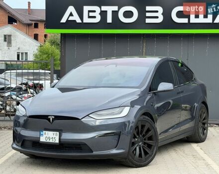Серый Тесла Модель Х, объемом двигателя 0 л и пробегом 83 тыс. км за 43000 $, фото 1 на Automoto.ua