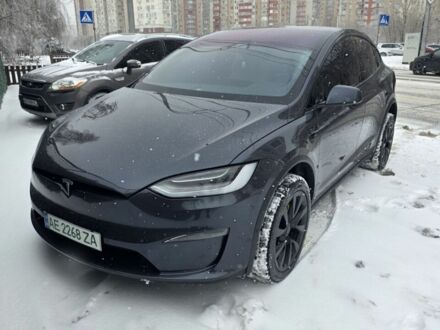 Сірий Тесла Модель Х, об'ємом двигуна 0 л та пробігом 93 тис. км за 45000 $, фото 1 на Automoto.ua