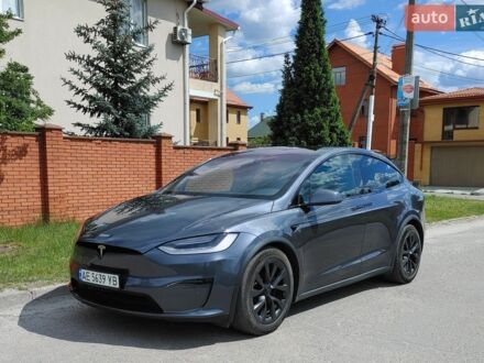 Сірий Тесла Модель Х, об'ємом двигуна 0 л та пробігом 65 тис. км за 38200 $, фото 1 на Automoto.ua