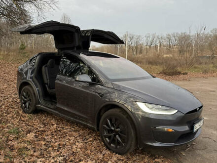Сірий Тесла Модель Х, об'ємом двигуна 0 л та пробігом 29 тис. км за 47800 $, фото 1 на Automoto.ua