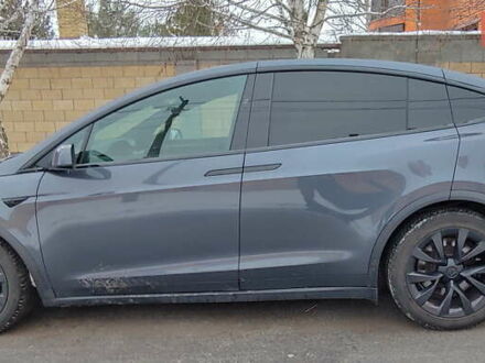 Серый Тесла Модель Х, объемом двигателя 0 л и пробегом 65 тыс. км за 39700 $, фото 1 на Automoto.ua