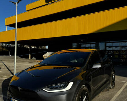 Сірий Тесла Модель Х, об'ємом двигуна 0 л та пробігом 37 тис. км за 44500 $, фото 1 на Automoto.ua