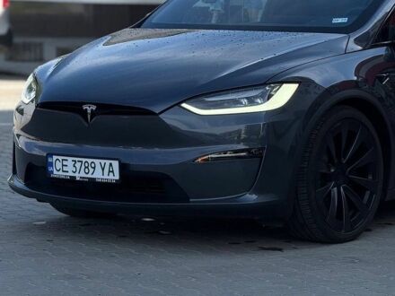 Серый Тесла Модель Х, объемом двигателя 0 л и пробегом 23 тыс. км за 48700 $, фото 1 на Automoto.ua