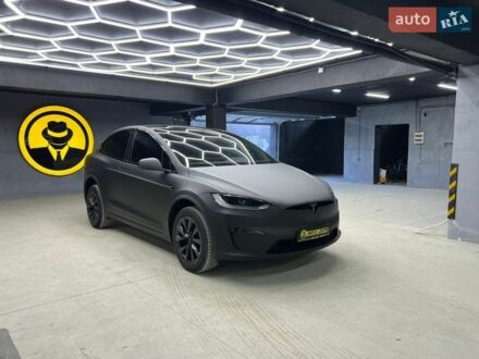 Серый Тесла Модель Х, объемом двигателя 0 л и пробегом 10 тыс. км за 49000 $, фото 1 на Automoto.ua