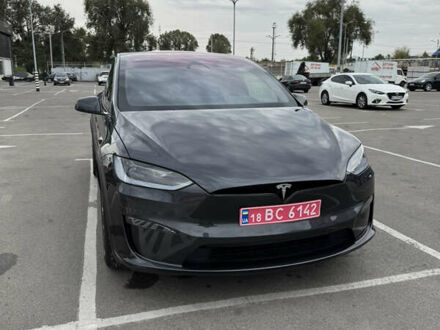 Сірий Тесла Модель Х, об'ємом двигуна 0 л та пробігом 38 тис. км за 54990 $, фото 1 на Automoto.ua