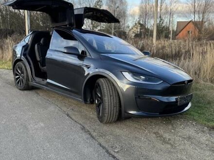 Сірий Тесла Модель Х, об'ємом двигуна 0 л та пробігом 27 тис. км за 52900 $, фото 1 на Automoto.ua