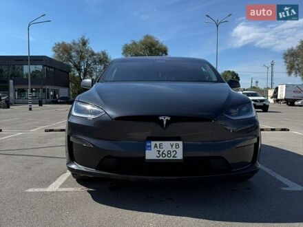 Серый Тесла Модель Х, объемом двигателя 0 л и пробегом 38 тыс. км за 50800 $, фото 1 на Automoto.ua