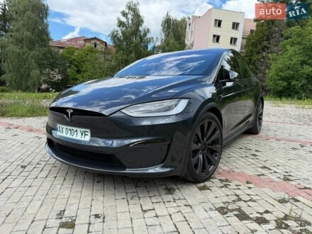 Серый Тесла Модель Х, объемом двигателя 0 л и пробегом 16 тыс. км за 58800 $, фото 1 на Automoto.ua