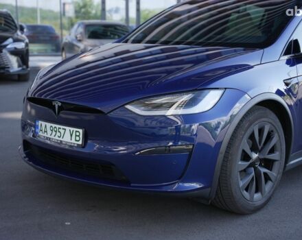 Синій Тесла Модель Х, об'ємом двигуна 0 л та пробігом 2 тис. км за 72900 $, фото 3 на Automoto.ua