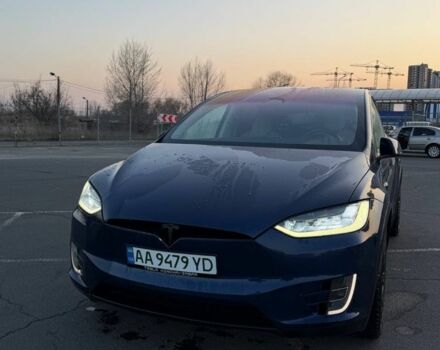 Синий Тесла Модель Х, объемом двигателя 0 л и пробегом 191 тыс. км за 19000 $, фото 3 на Automoto.ua
