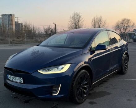 Синій Тесла Модель Х, об'ємом двигуна 0 л та пробігом 191 тис. км за 17500 $, фото 1 на Automoto.ua