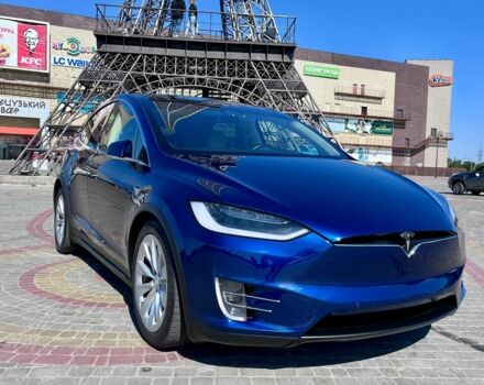 Синій Тесла Модель Х, об'ємом двигуна 0 л та пробігом 121 тис. км за 25999 $, фото 1 на Automoto.ua