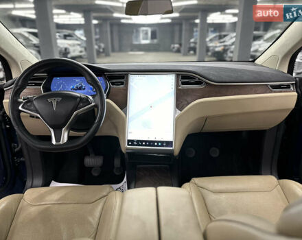 Синий Тесла Модель Х, объемом двигателя 0 л и пробегом 152 тыс. км за 28500 $, фото 35 на Automoto.ua