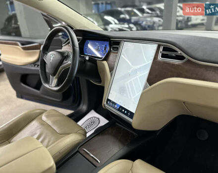 Синий Тесла Модель Х, объемом двигателя 0 л и пробегом 152 тыс. км за 28500 $, фото 32 на Automoto.ua