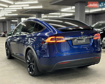 Синий Тесла Модель Х, объемом двигателя 0 л и пробегом 152 тыс. км за 28500 $, фото 4 на Automoto.ua