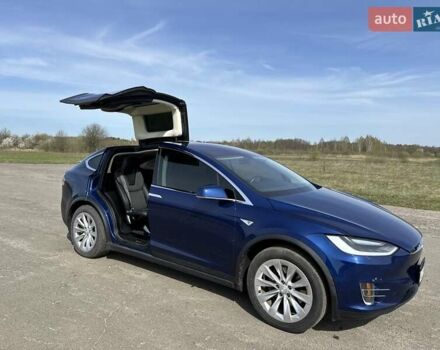 Синий Тесла Модель Х, объемом двигателя 0 л и пробегом 143 тыс. км за 20500 $, фото 8 на Automoto.ua