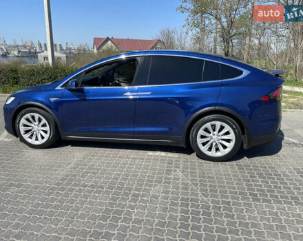 Синий Тесла Модель Х, объемом двигателя 0 л и пробегом 85 тыс. км за 21500 $, фото 5 на Automoto.ua