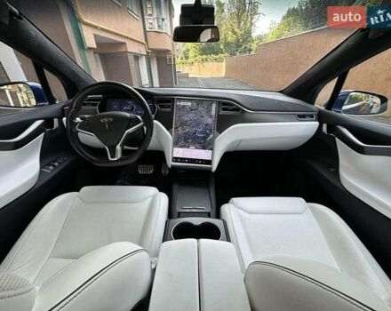 Синій Тесла Модель Х, об'ємом двигуна 0 л та пробігом 108 тис. км за 28800 $, фото 5 на Automoto.ua