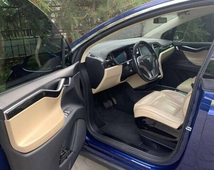 Синий Тесла Модель Х, объемом двигателя 0 л и пробегом 100 тыс. км за 25000 $, фото 6 на Automoto.ua