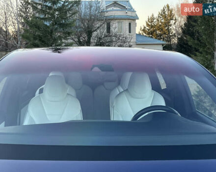 Синий Тесла Модель Х, объемом двигателя 0 л и пробегом 145 тыс. км за 21799 $, фото 5 на Automoto.ua