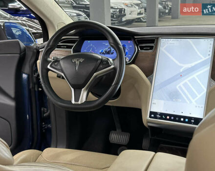 Синий Тесла Модель Х, объемом двигателя 0 л и пробегом 152 тыс. км за 28500 $, фото 34 на Automoto.ua