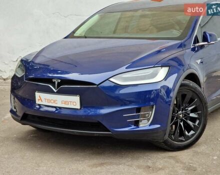 Синий Тесла Модель Х, объемом двигателя 0 л и пробегом 120 тыс. км за 20990 $, фото 23 на Automoto.ua