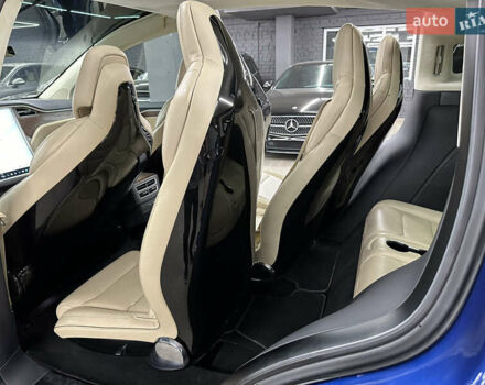 Синий Тесла Модель Х, объемом двигателя 0 л и пробегом 152 тыс. км за 28500 $, фото 27 на Automoto.ua