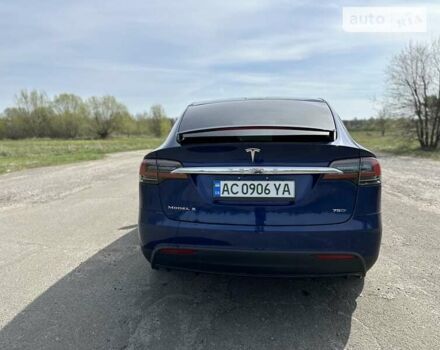Синий Тесла Модель Х, объемом двигателя 0 л и пробегом 129 тыс. км за 29500 $, фото 10 на Automoto.ua